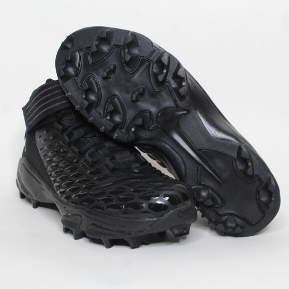 Nike Air Jordan Savage Pro 2 Shark Black Football Cleats CV1666-003 Men's 11.5 - Picture 6 of 7